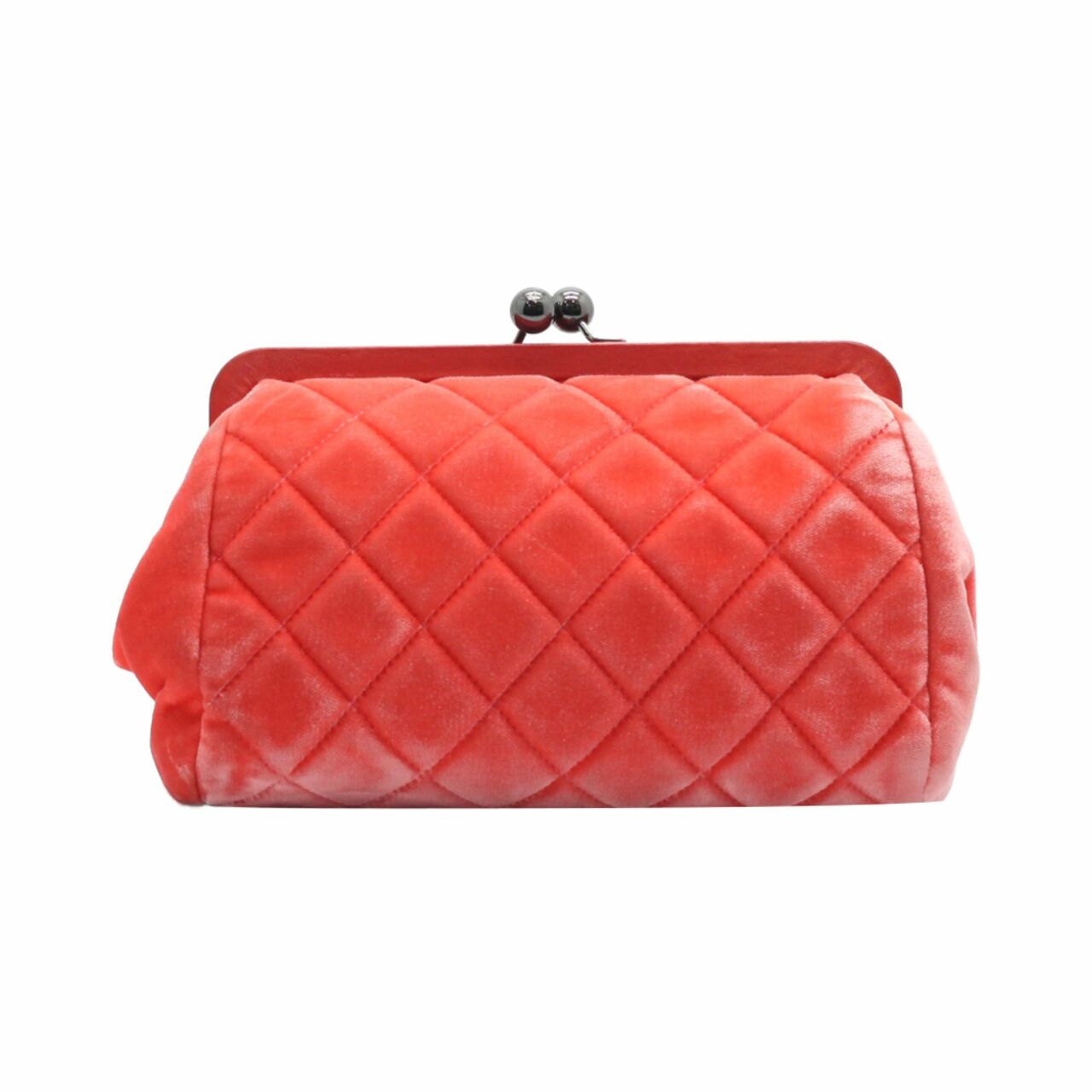 Chanel Red Clutch