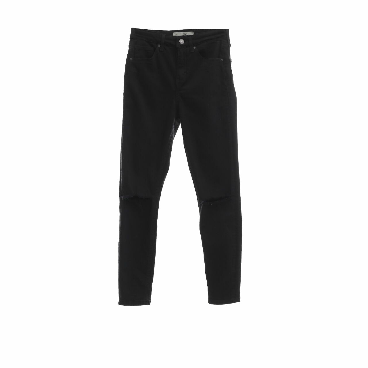 Topshop Jamie Black Long Pants