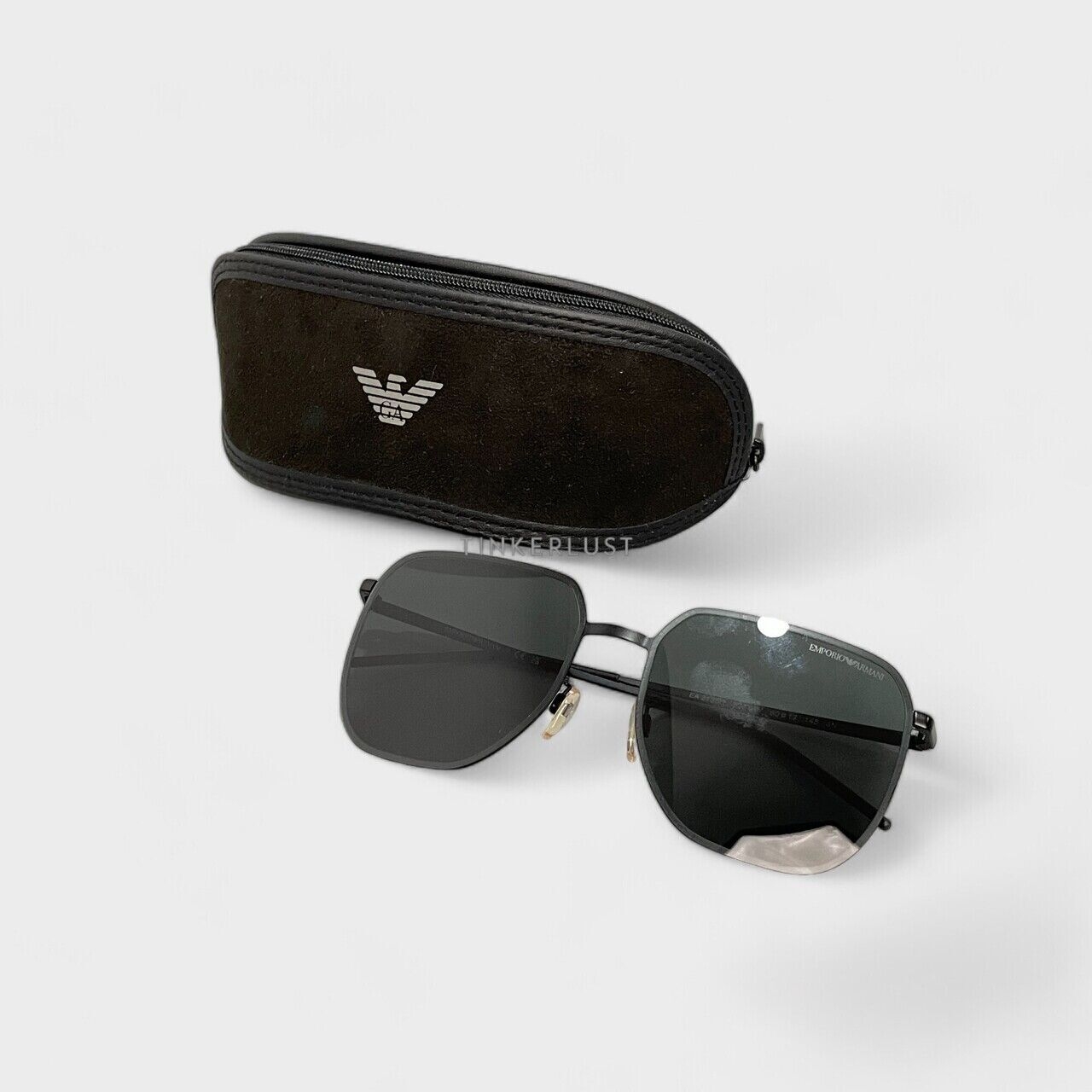 Emporio Armani EA2135D Black Sunglasses 