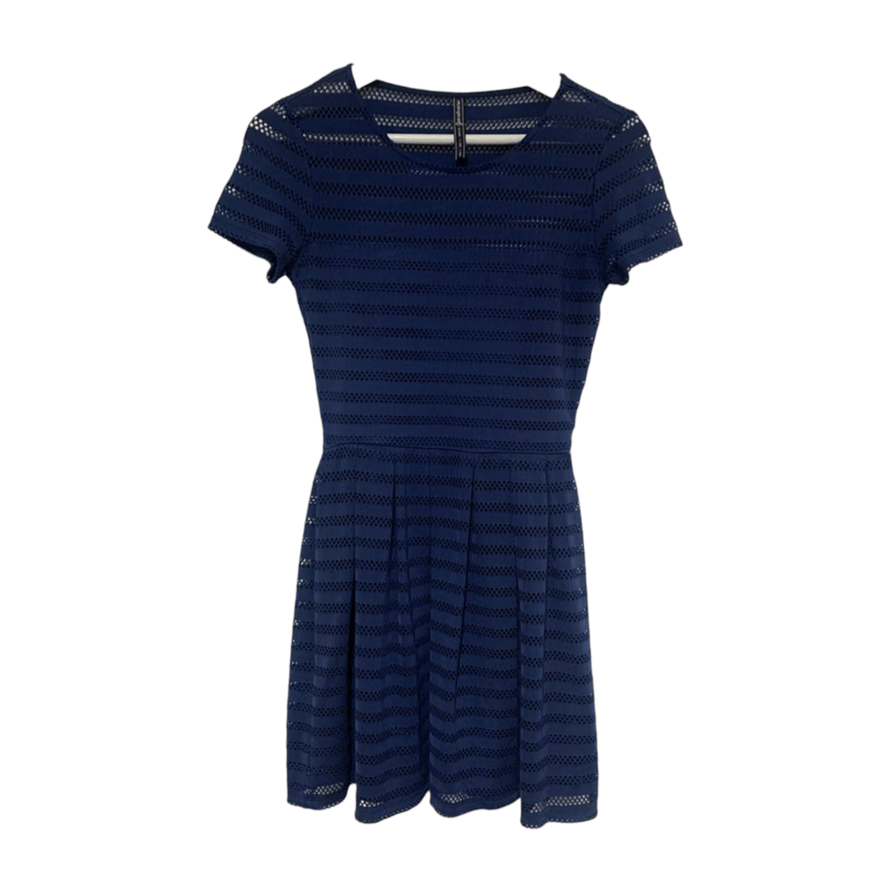 Stradivarius Navy Midi Dress