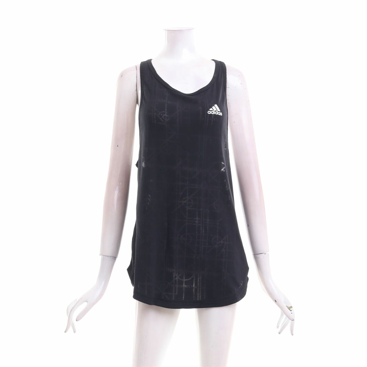 Adidas Black Lightweight Sleeveless