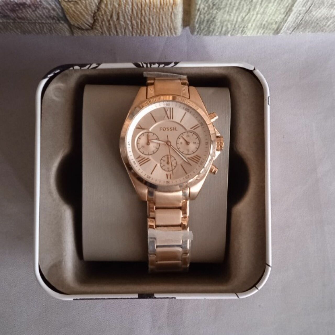 Fossil Bq3036 Stainless Rose Gold