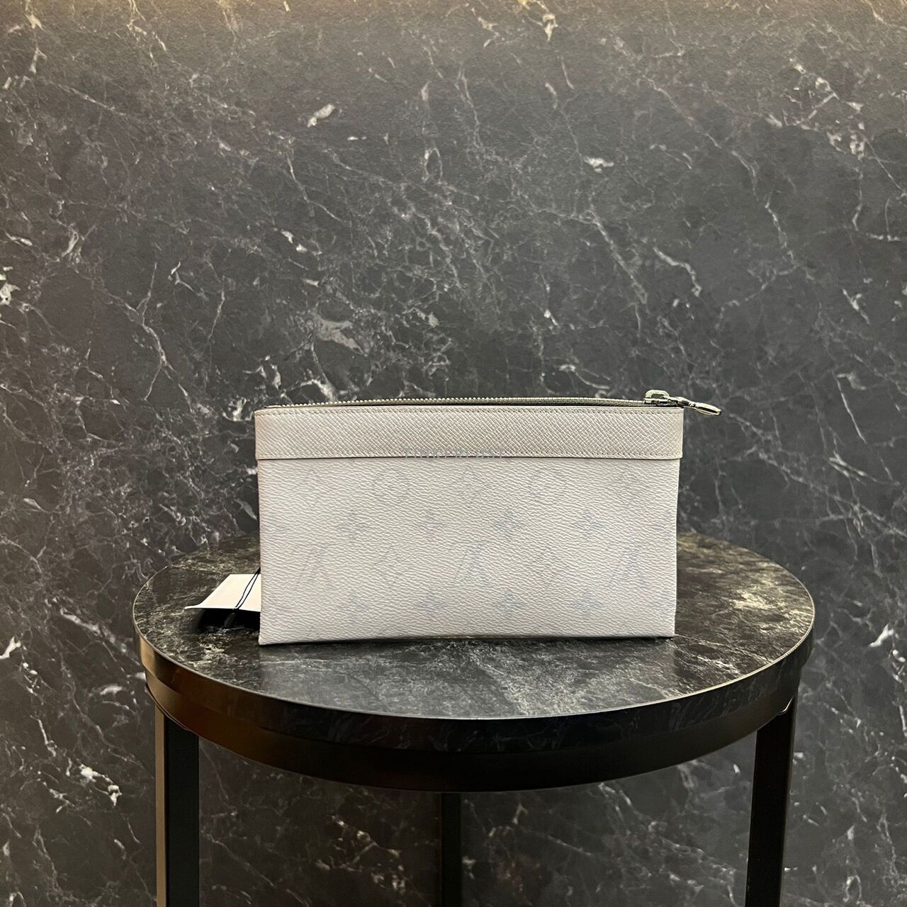 Louis Vuitton White Discovery Clutch