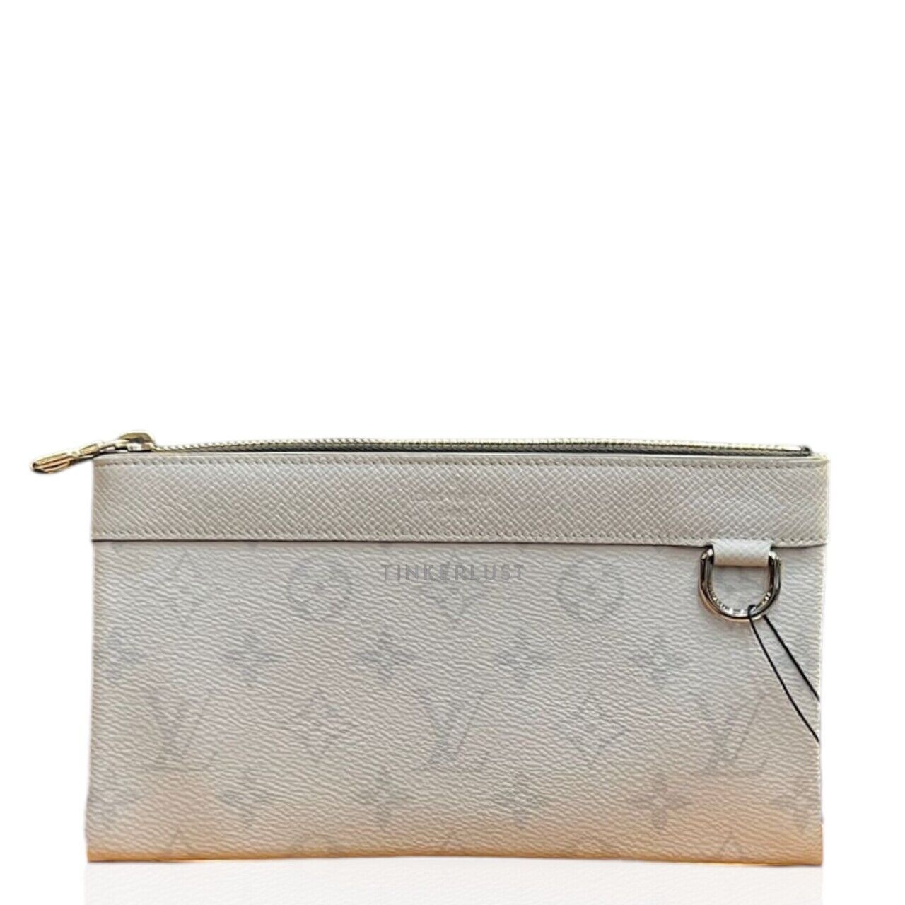 Louis Vuitton White Discovery Clutch