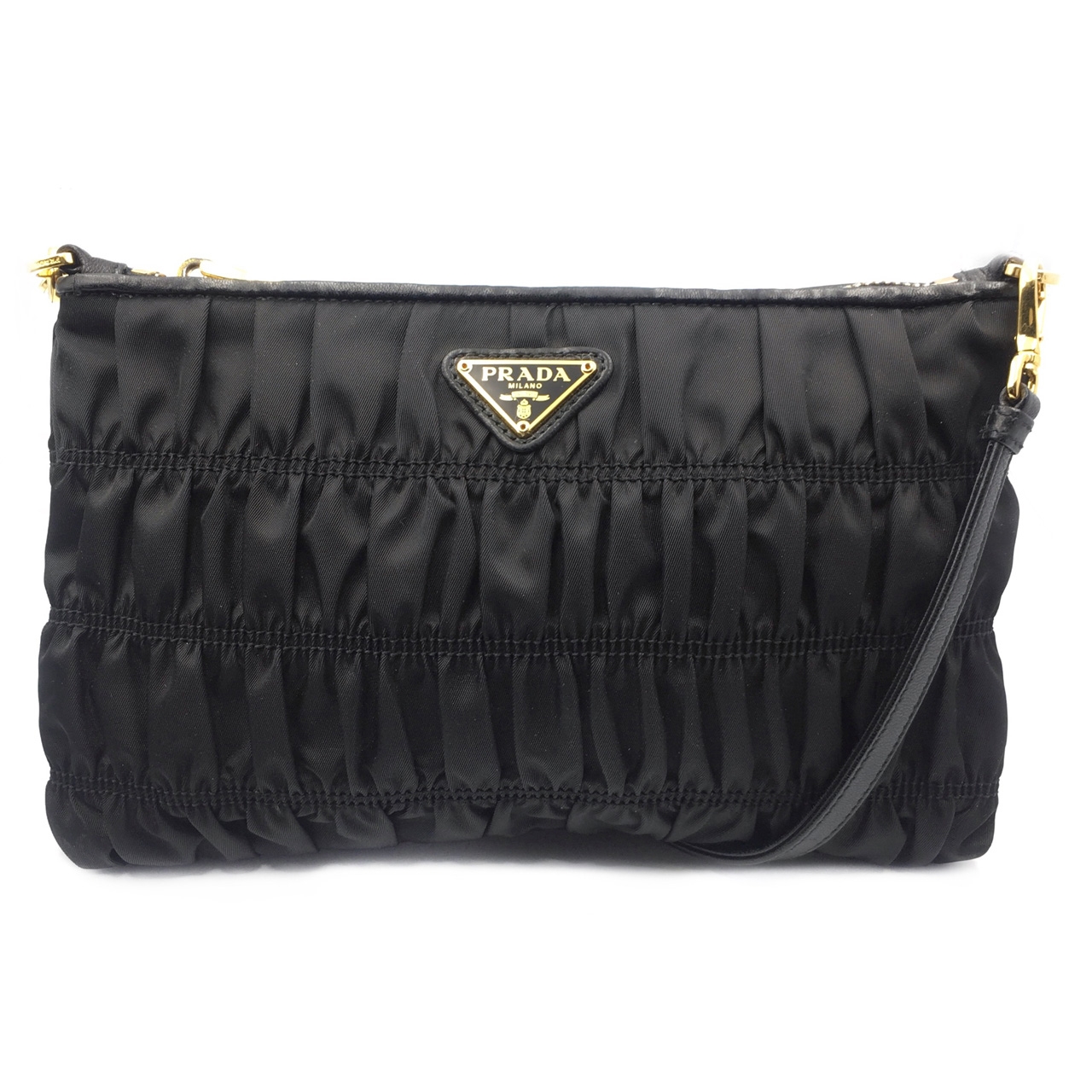 Prada Black Clutch