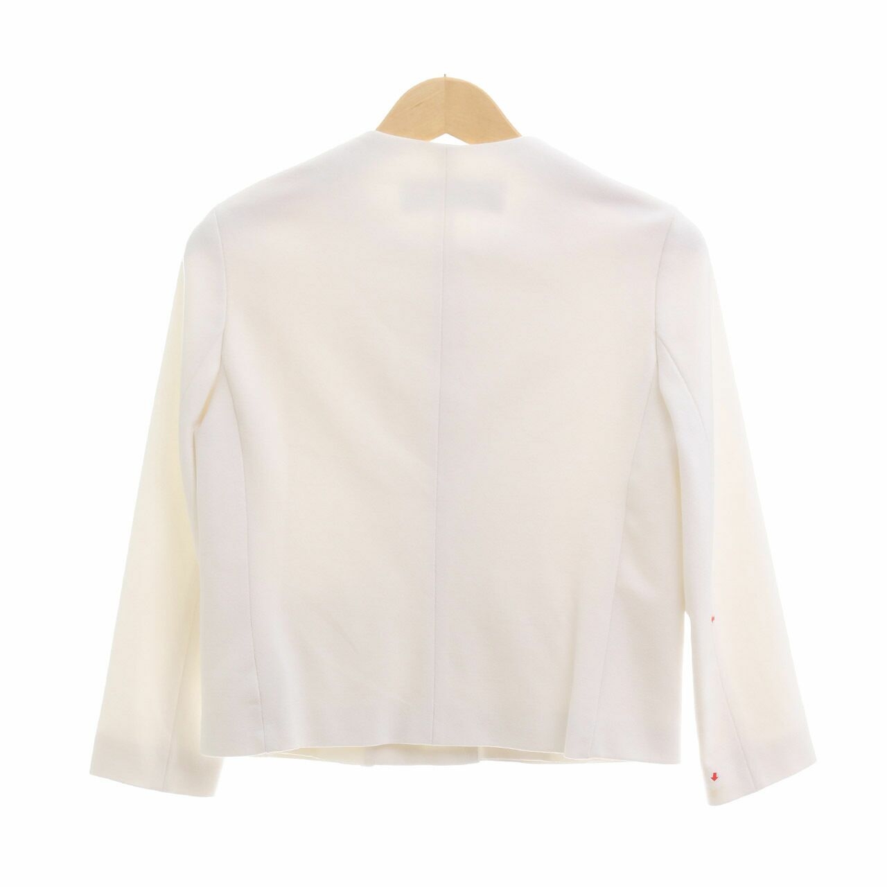 Zara White Blazer