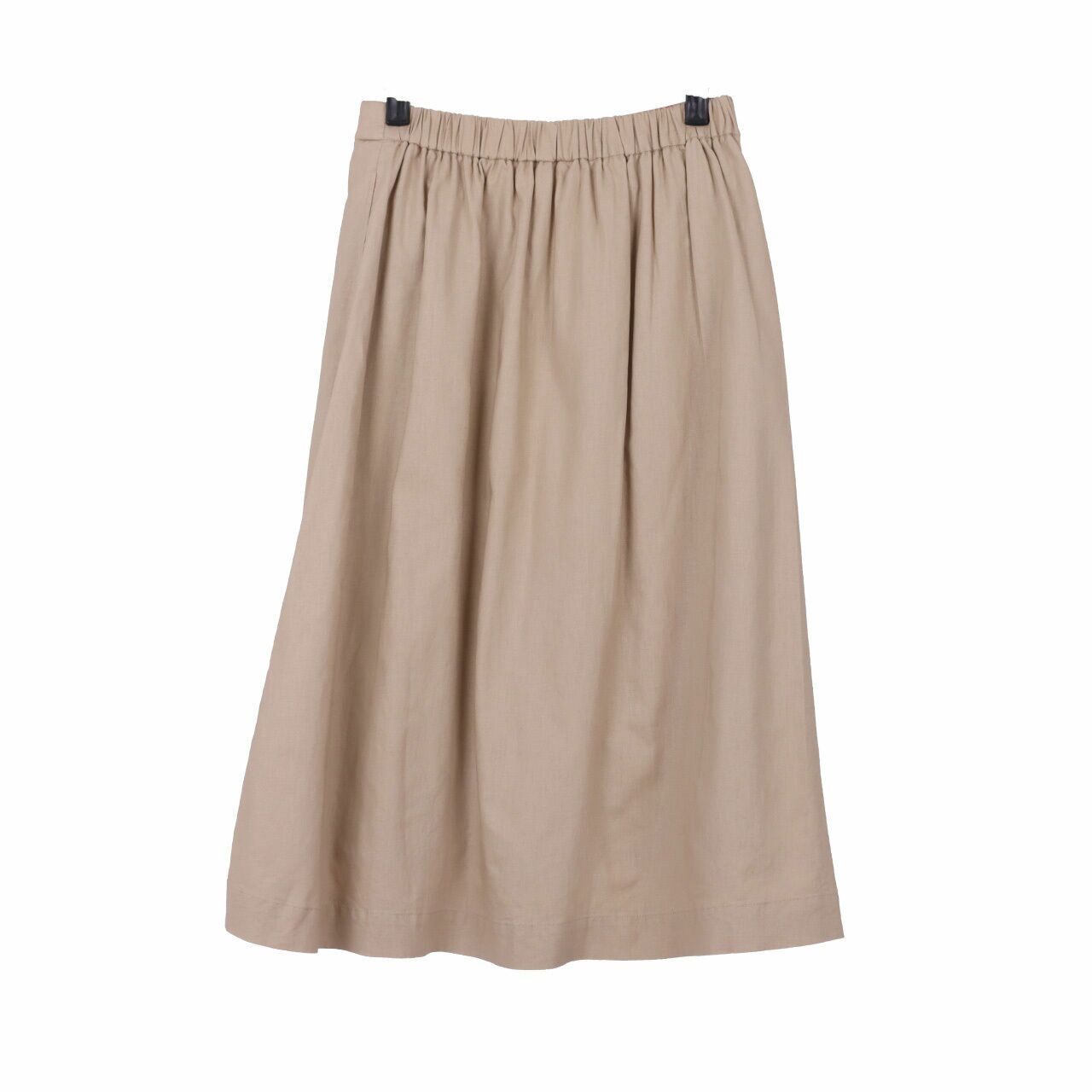 UNIQLO Brown Midi Skirt