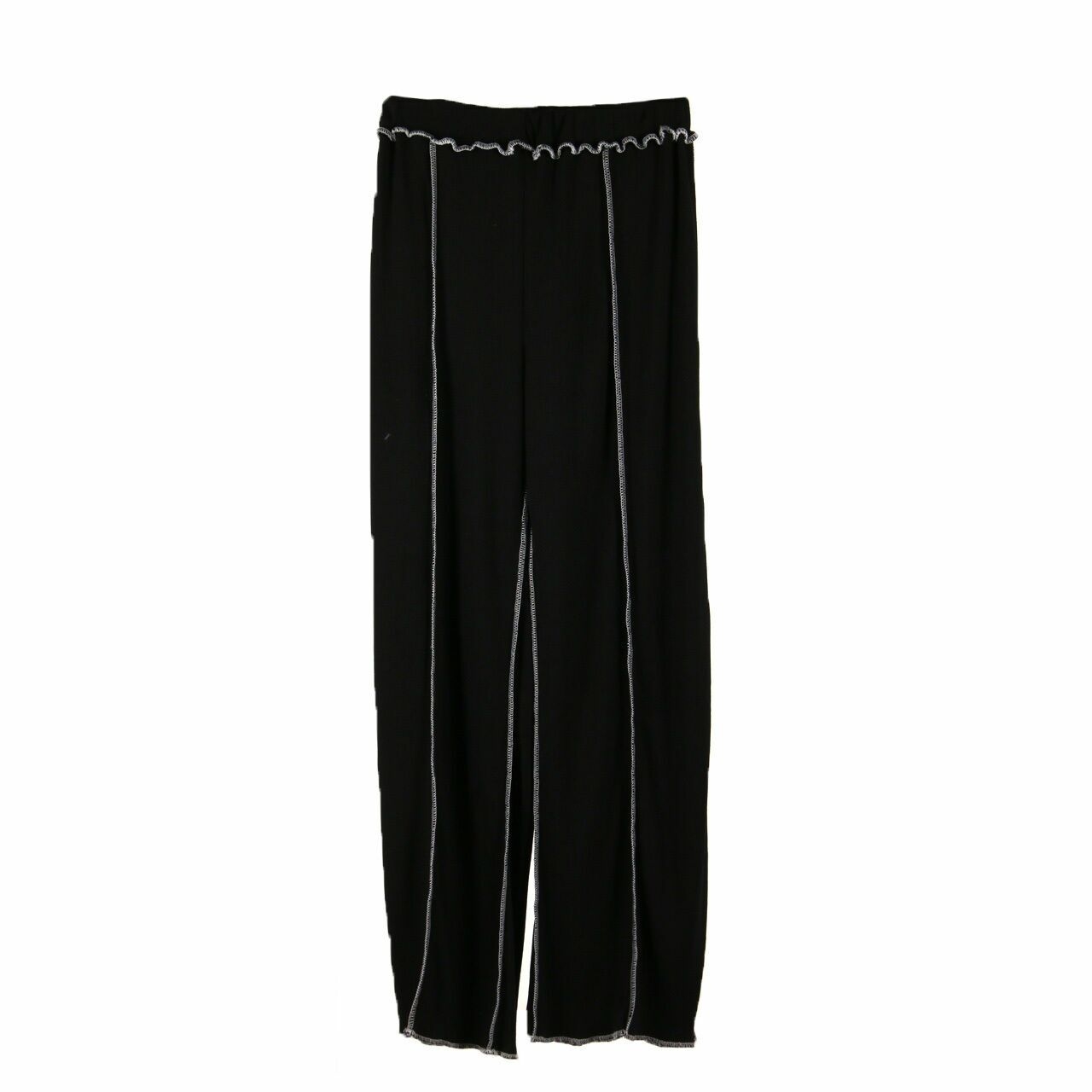 Popoluca Black Long Pants