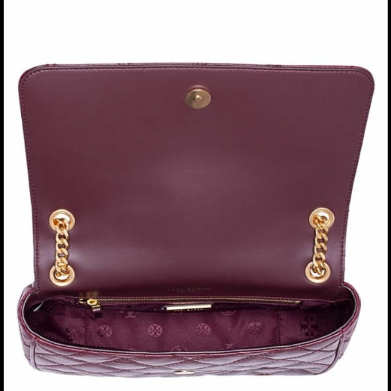 Tory Burch Willa Shoulder Bag Claret