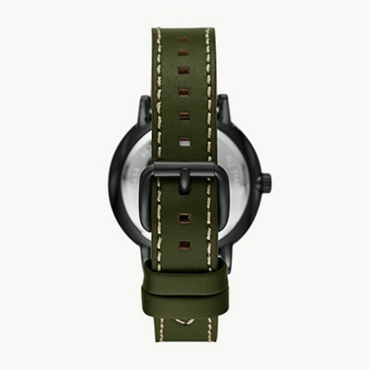 Fossil Bq2634 Airlift Multifunction Leather Watch Black Green