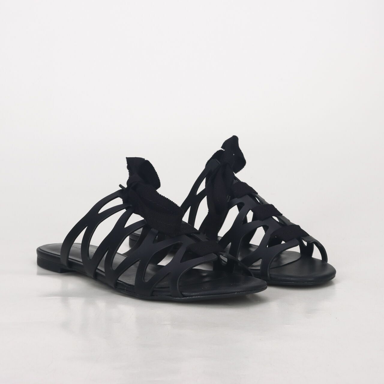 Charles & Keith Black Sandals