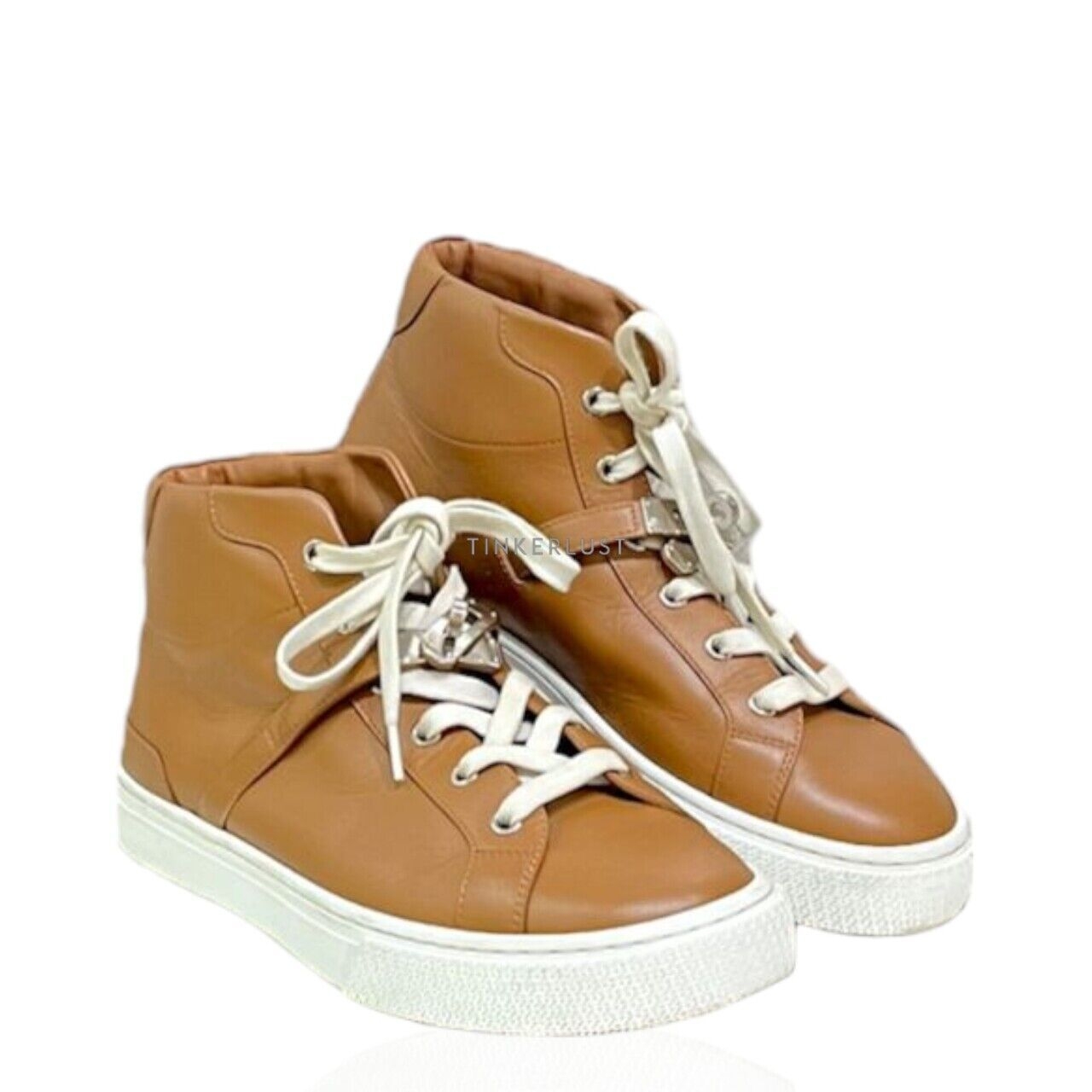 Hermes Kelly Daydream Naturale PHW High Sneaker 