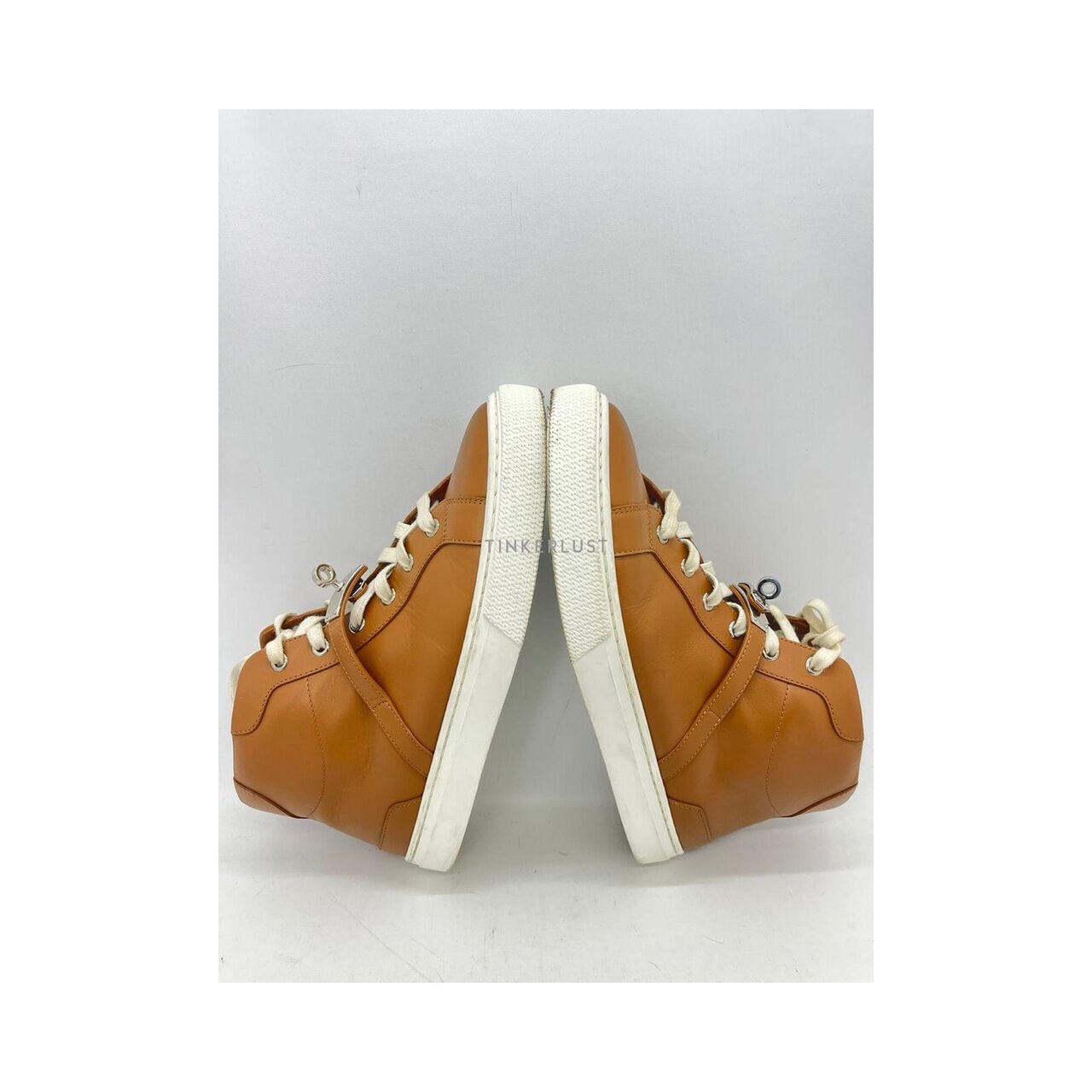 Hermes Kelly Daydream Naturale PHW High Sneaker 