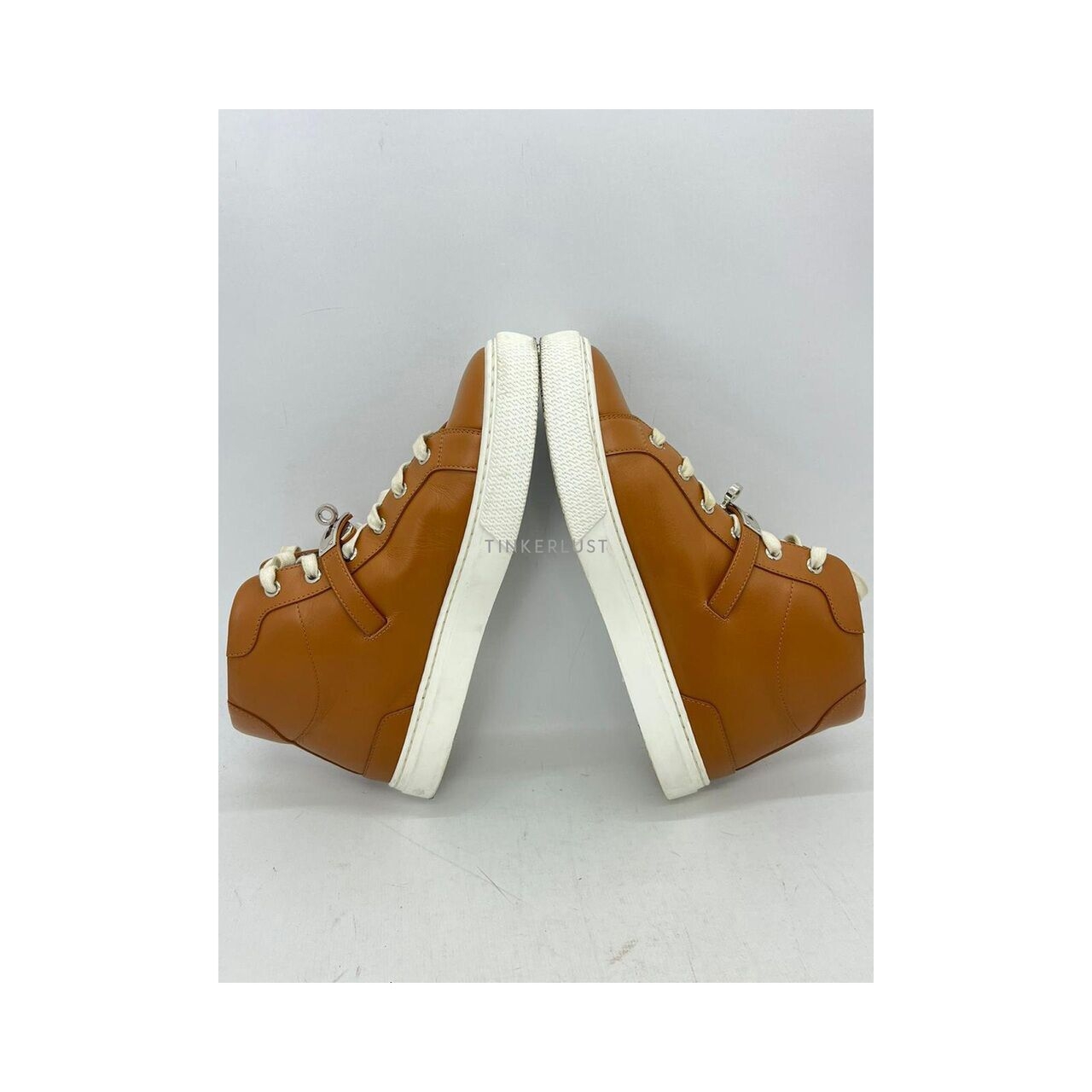 Hermes Kelly Daydream Naturale PHW High Sneaker 