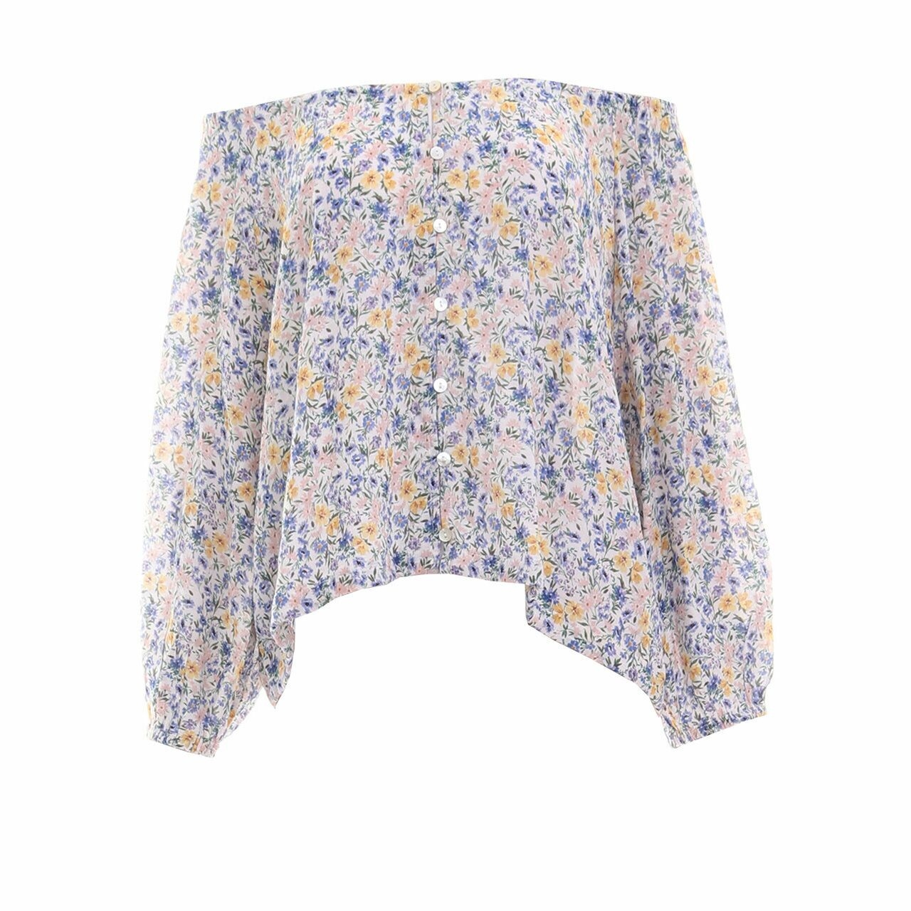 Mango Multi Floral Blouse