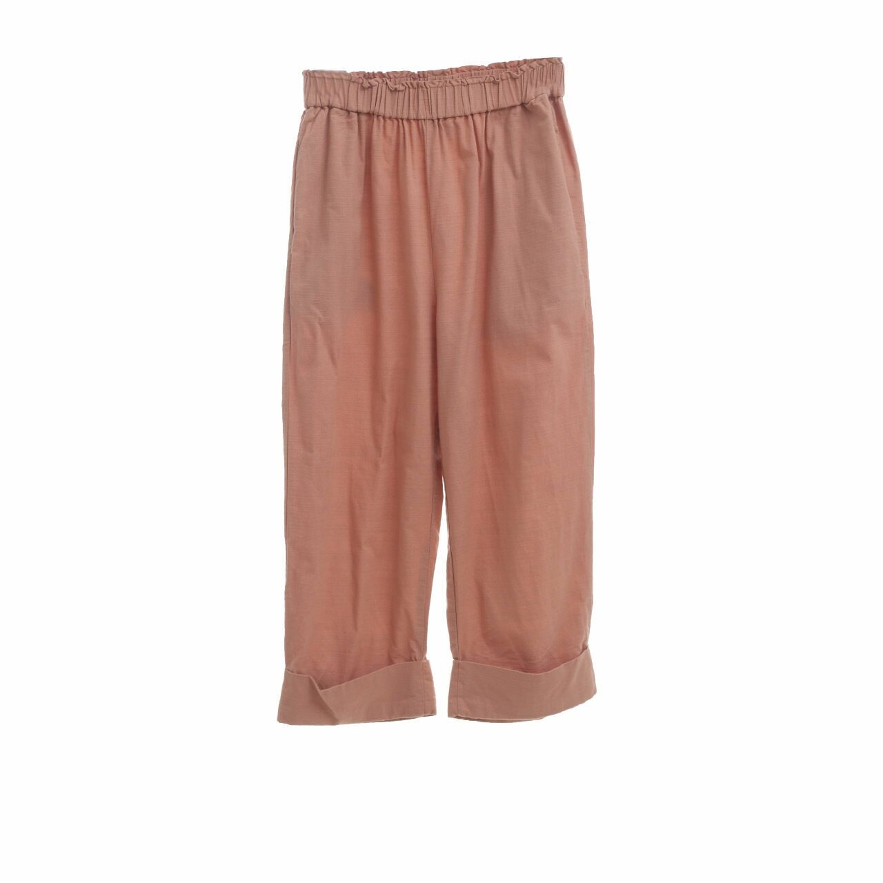 Cotton Ink Brown Long Pants