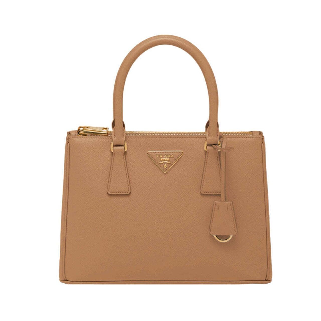 Prada Galleria Saffiano Leather Medium Bag Caramel