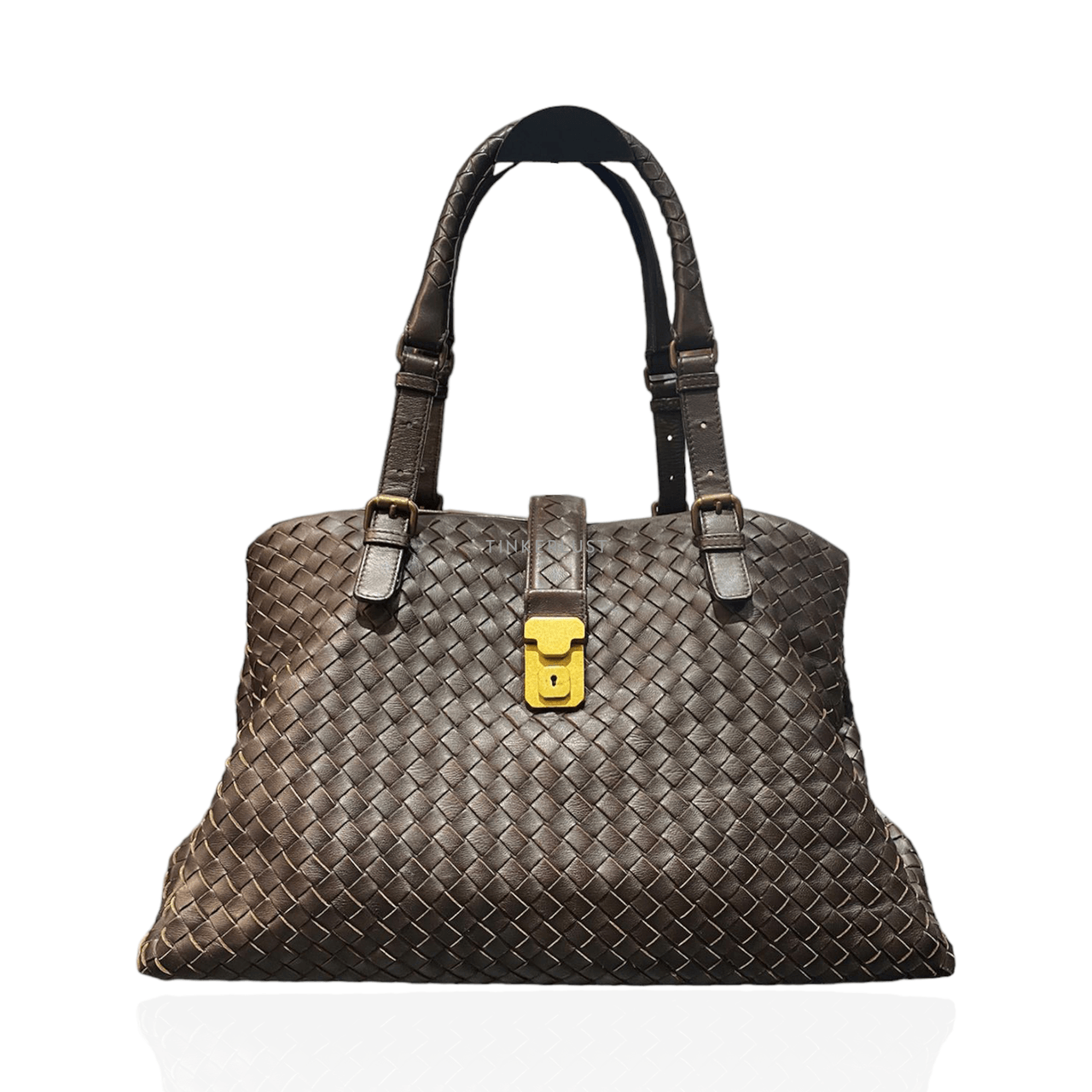 Bottega Veneta Roma Tote Bag Large in Brown 