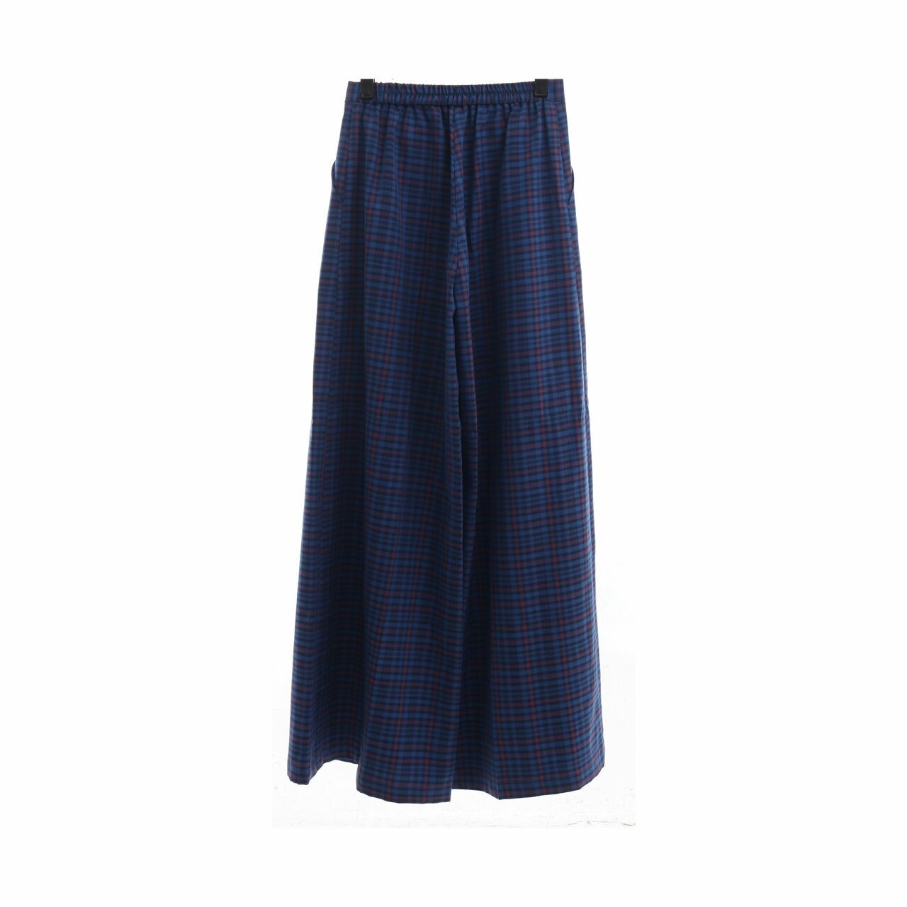 Tities Sapoetra Blue Plaid Long Pants