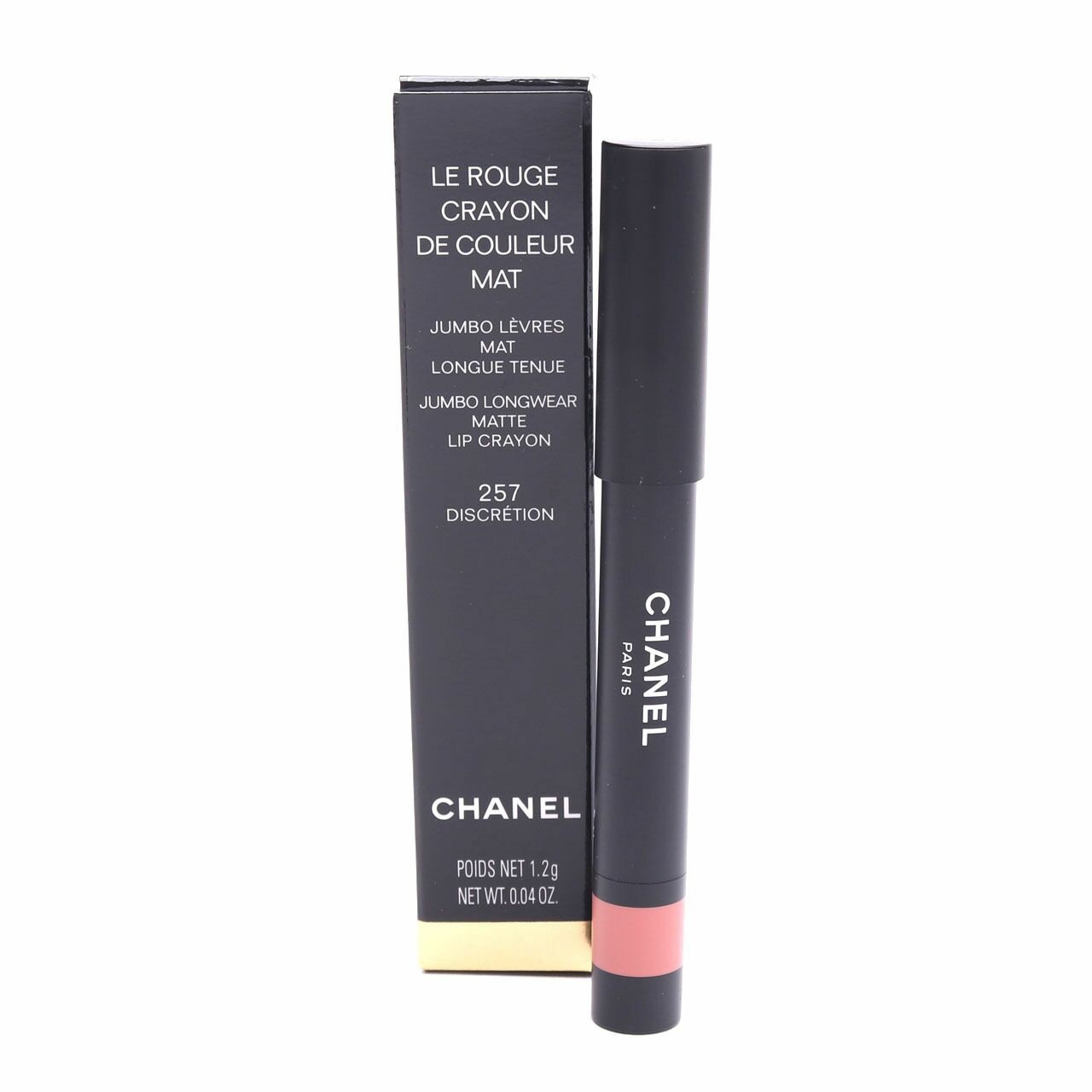 Chanel 257 Discretion Jumbo Longwear Matte Lip Crayon Lips