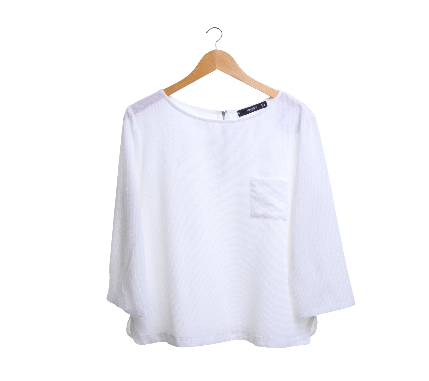 Mango White Blouse