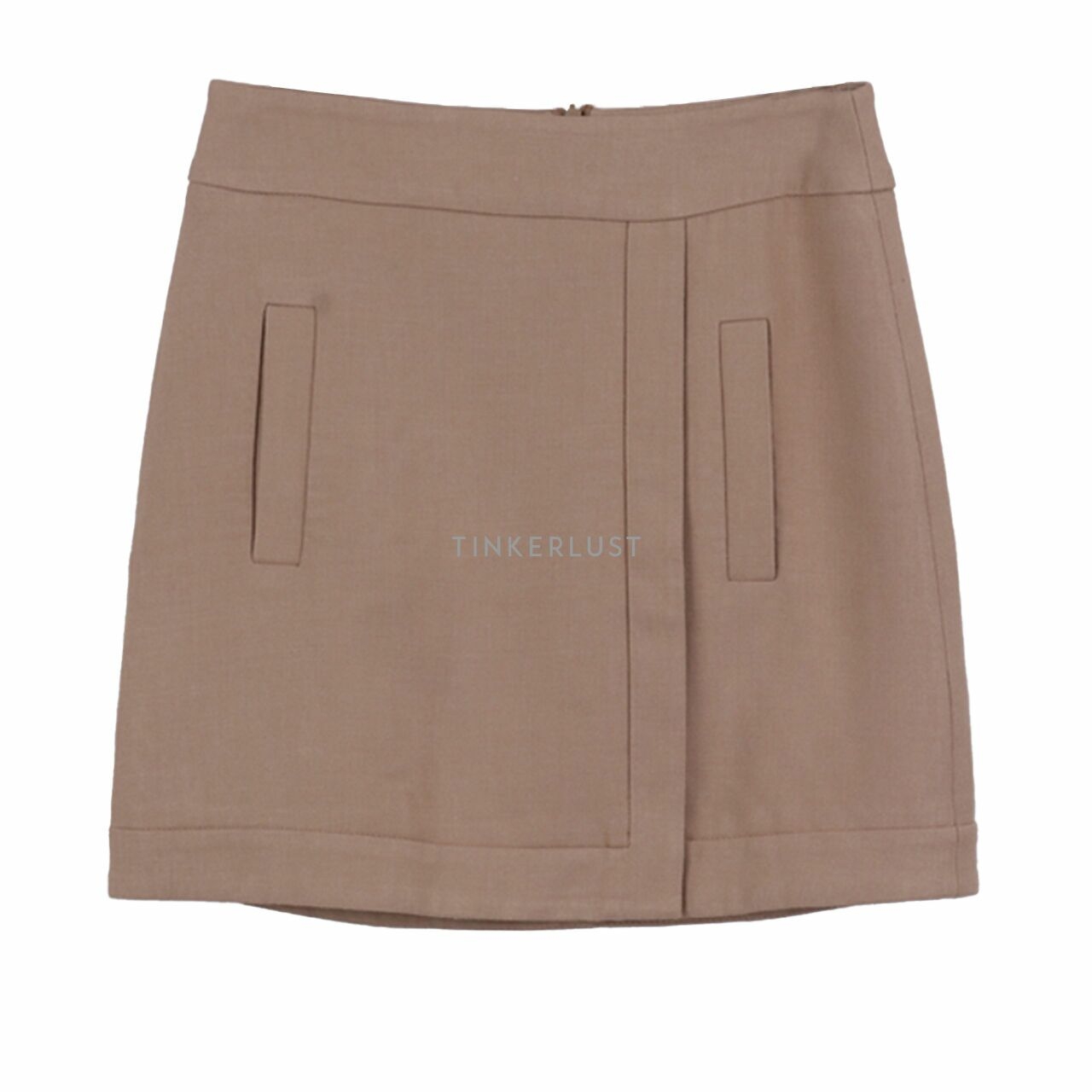 Zara Light Brown Mini Skirt