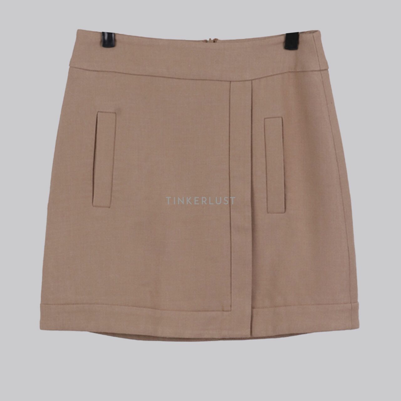 Zara Light Brown Mini Skirt