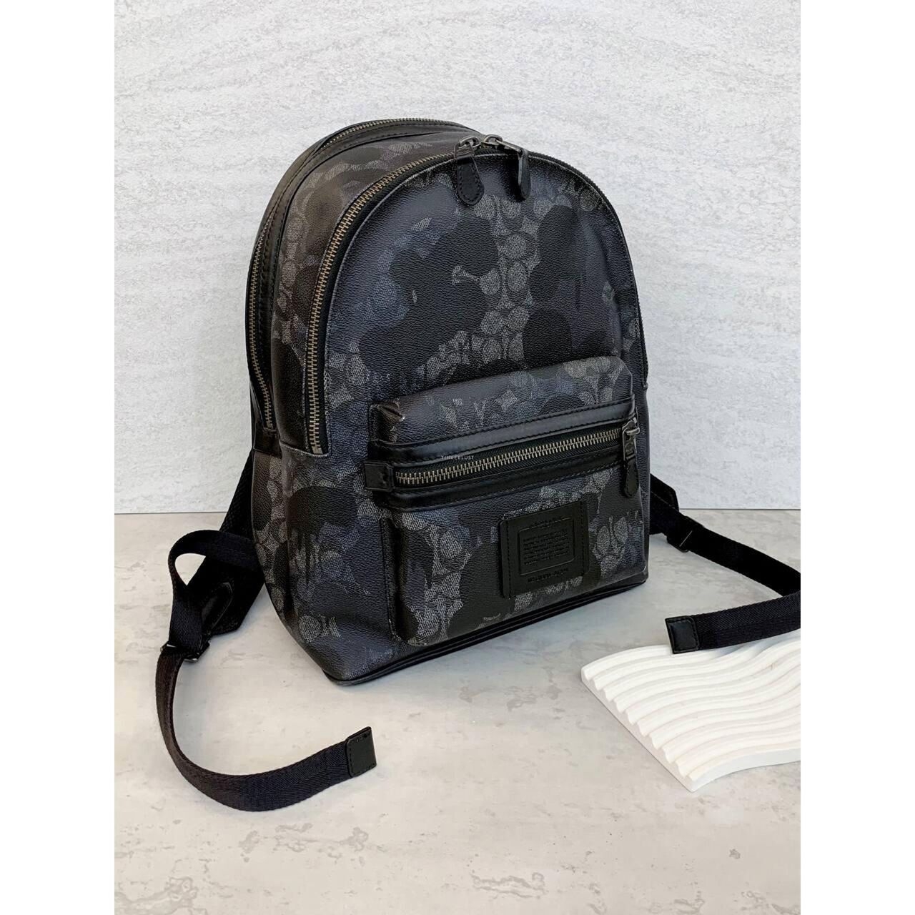 Coach Grey Charcoal Academy Wild Beast 2019 Backpack 