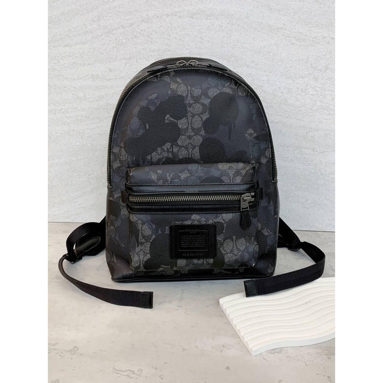 Coach Grey Charcoal Academy Wild Beast 2019 Backpack 