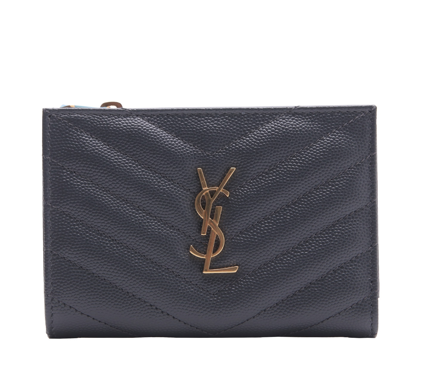 Yves Saint Laurent Dark Grey Wallet