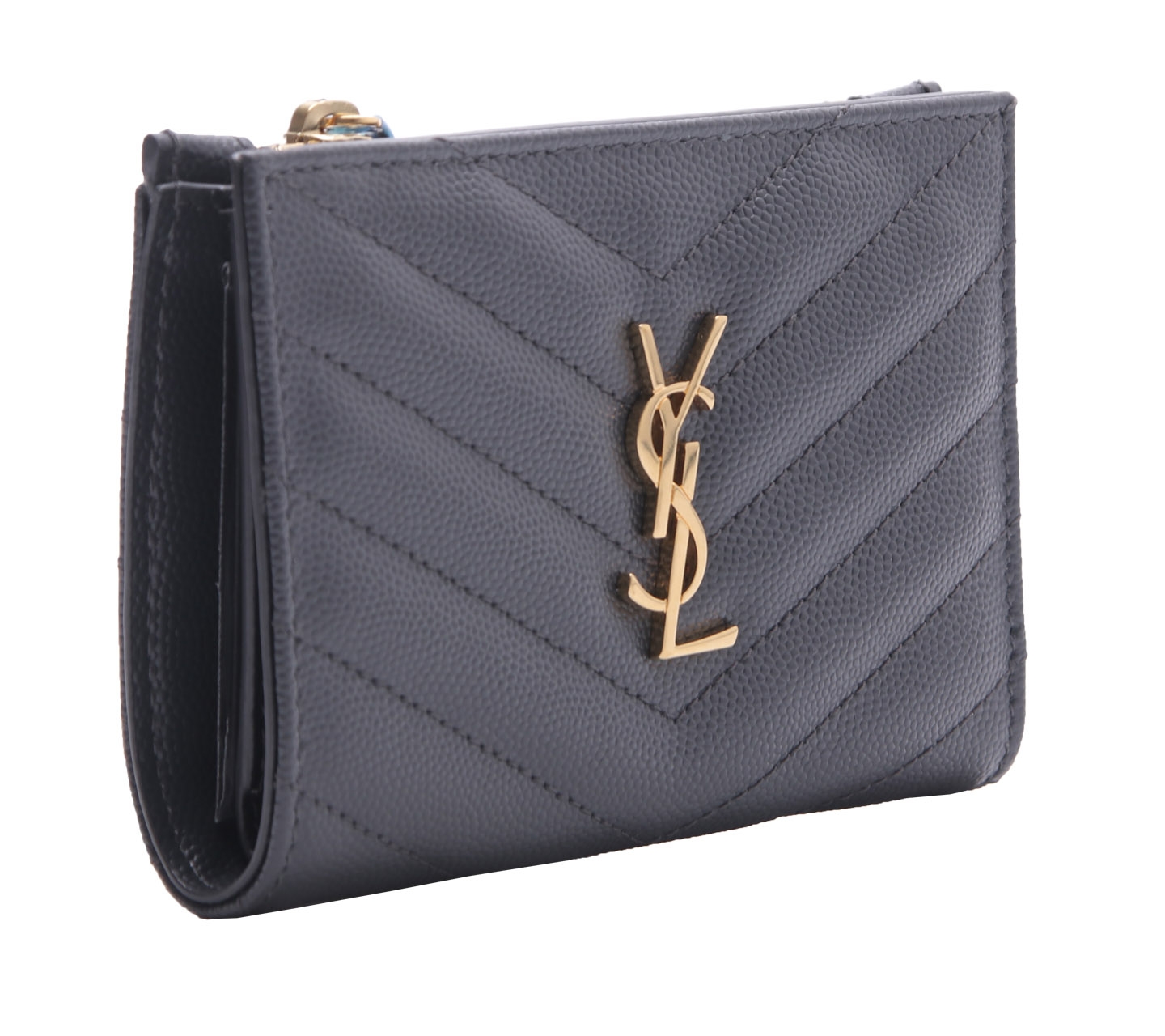 Yves Saint Laurent Dark Grey Wallet