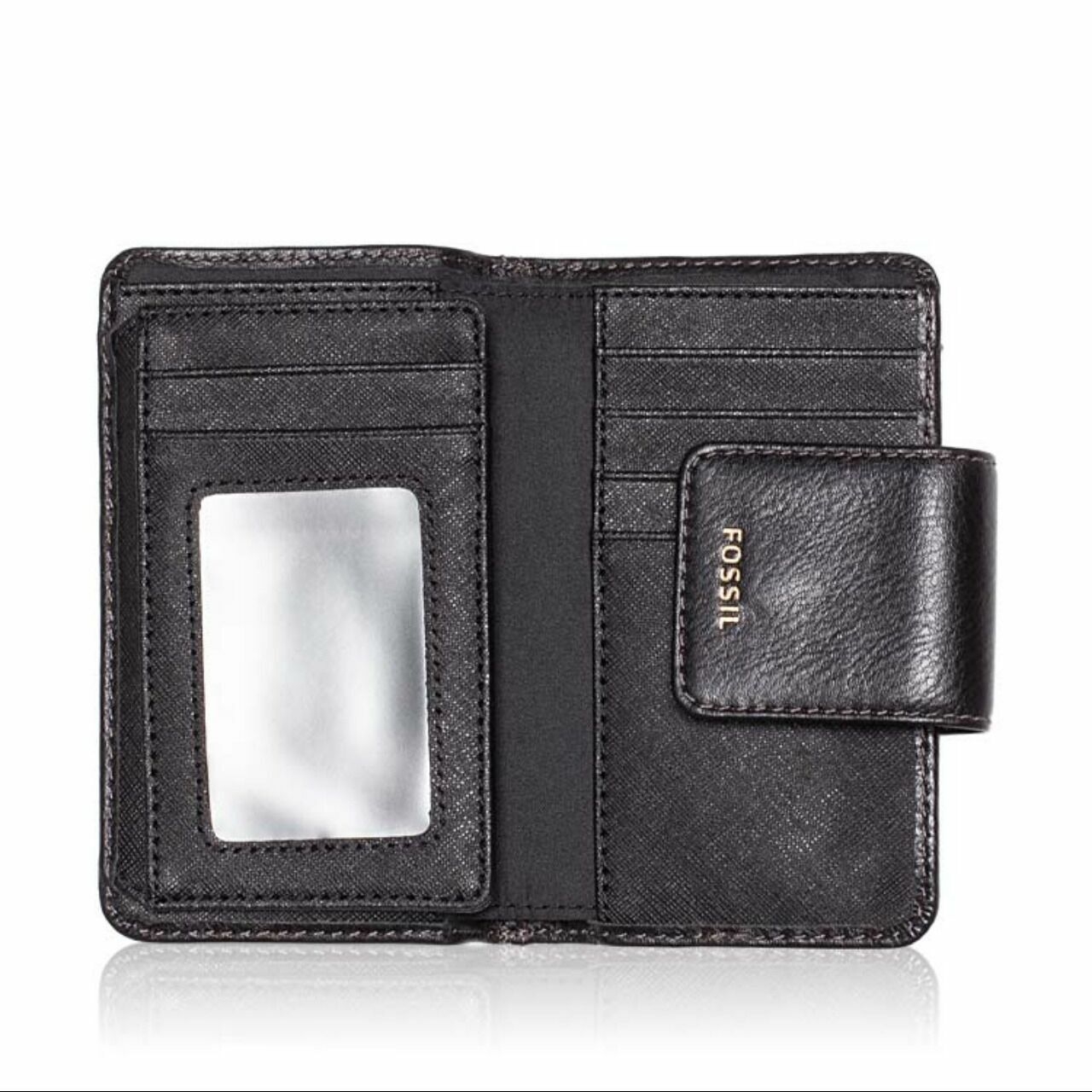 Fossil Swl2230001 Madison Multi Wallet Black