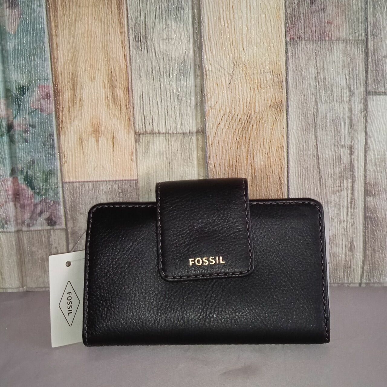 Fossil Swl2230001 Madison Multi Wallet Black