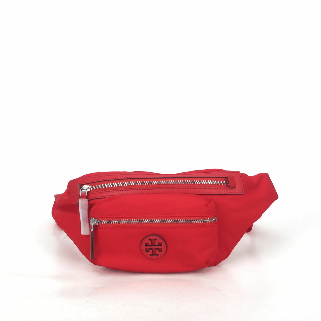 Tory Burch Nylon Belt Bag Brilliant Red Sling Bag