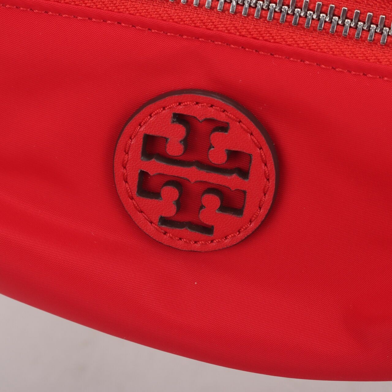 Tory Burch Nylon Belt Bag Brilliant Red Sling Bag