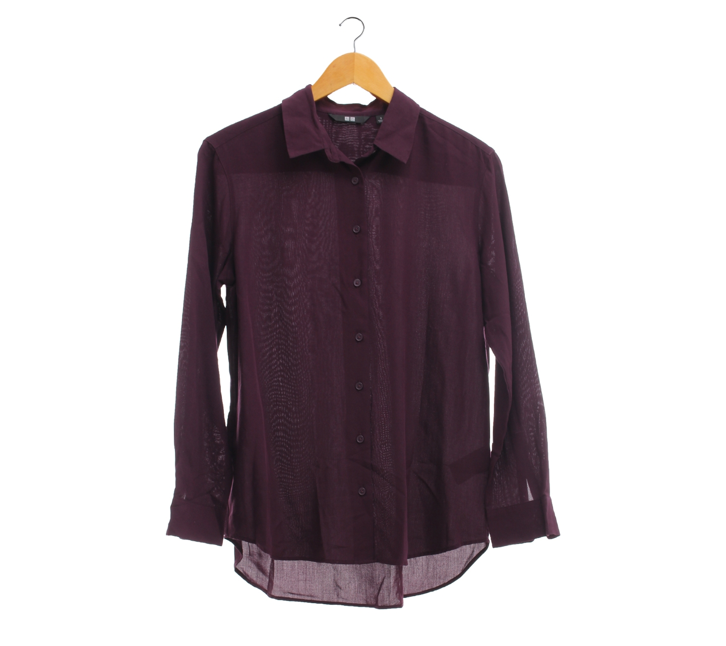 Uniqlo Dark Purple Shirt