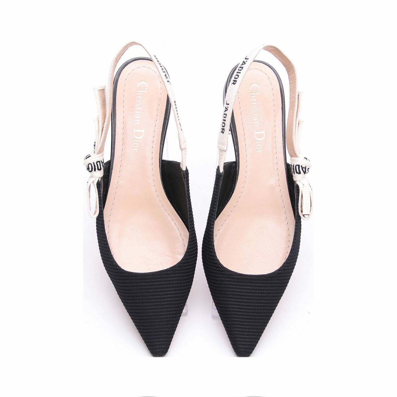 Christian Dior J'adior Black Mules Flats