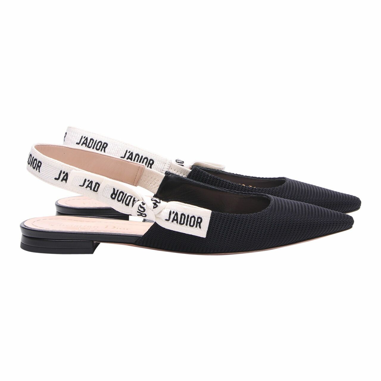 Christian Dior J'adior Black Mules Flats