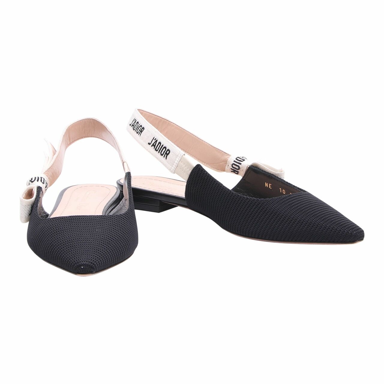 Christian Dior J'adior Black Mules Flats