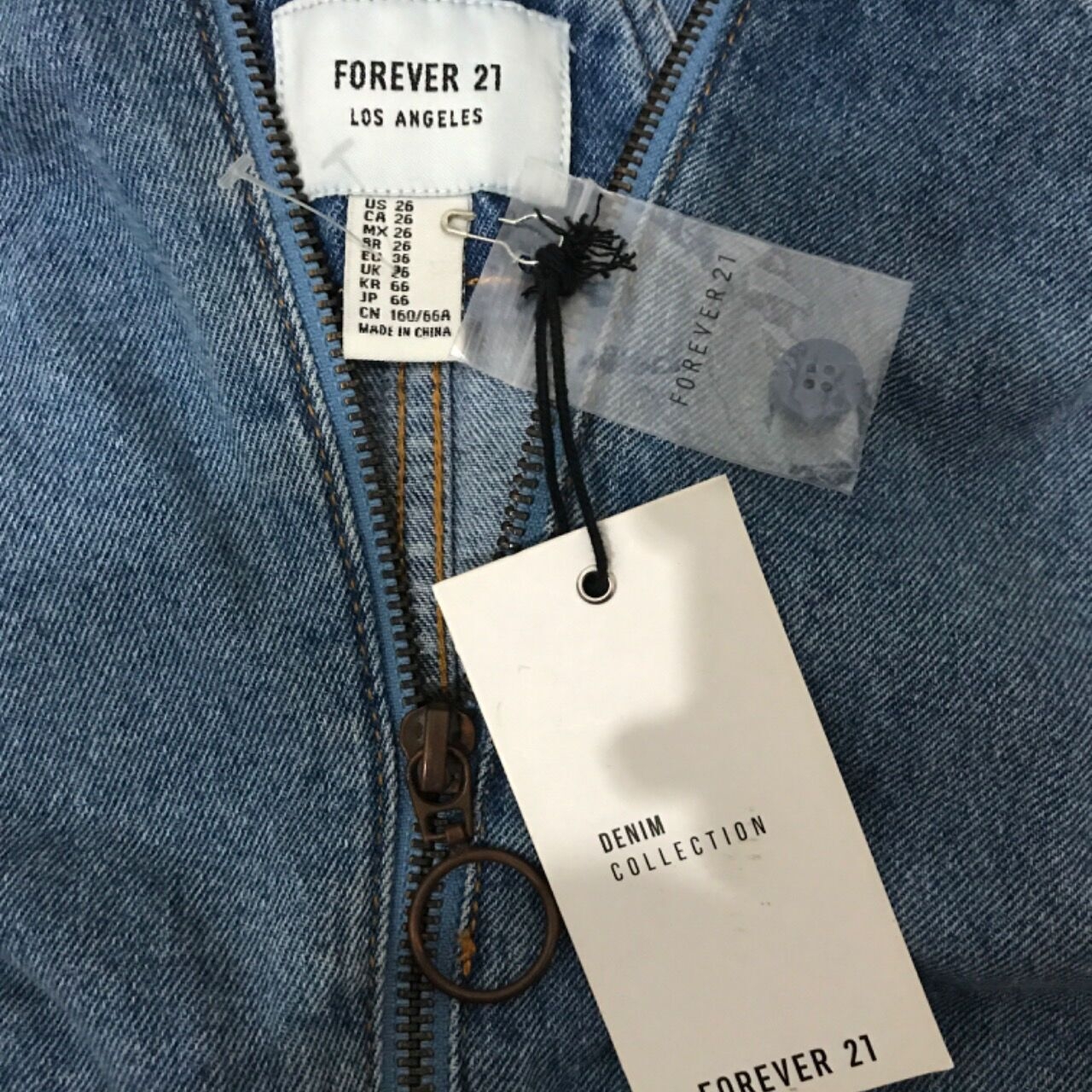 Forever 21 Blue Jumpsuit