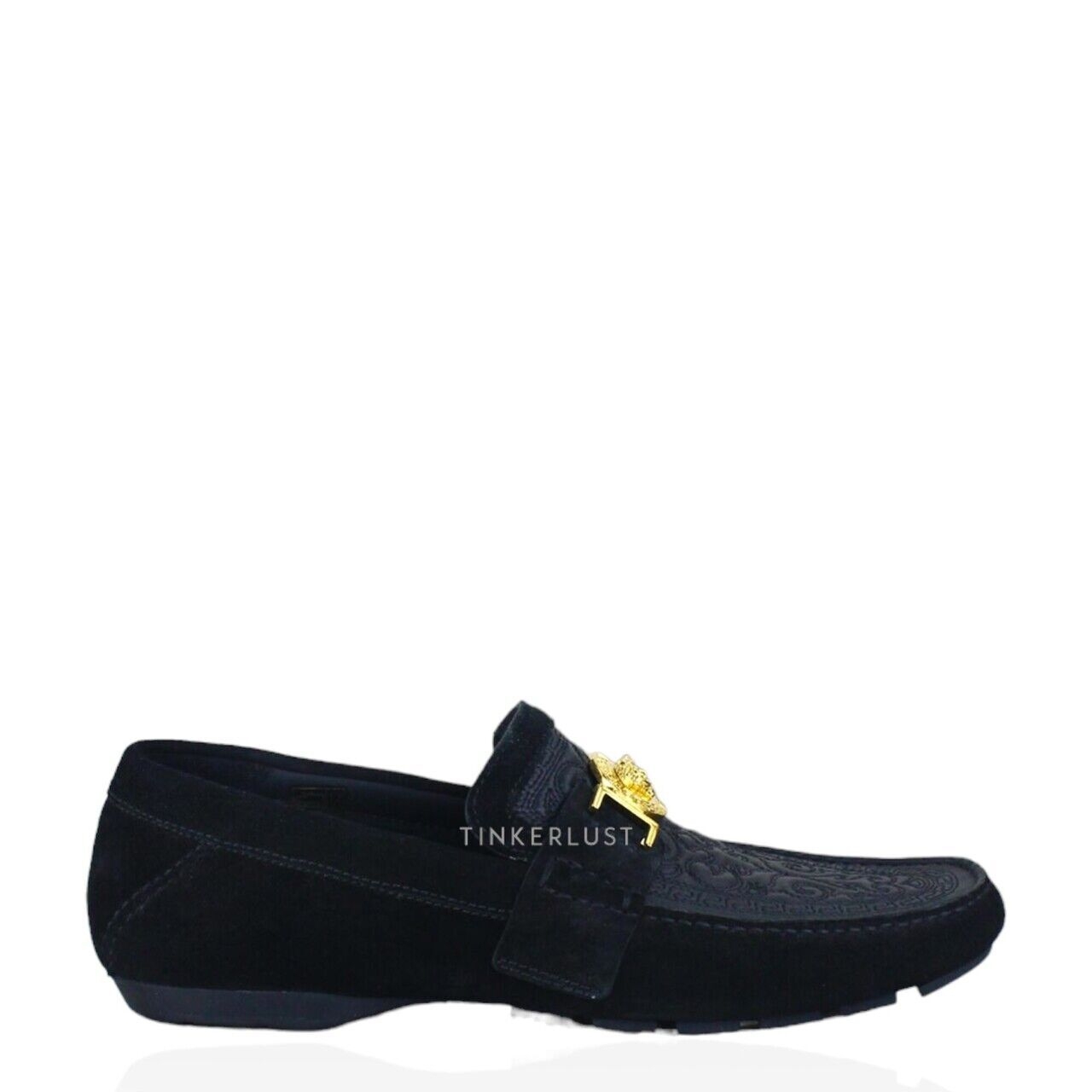 Versace Medusa Black Loafers