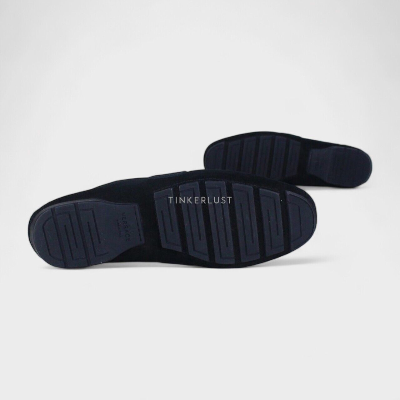 Versace Medusa Black Loafers