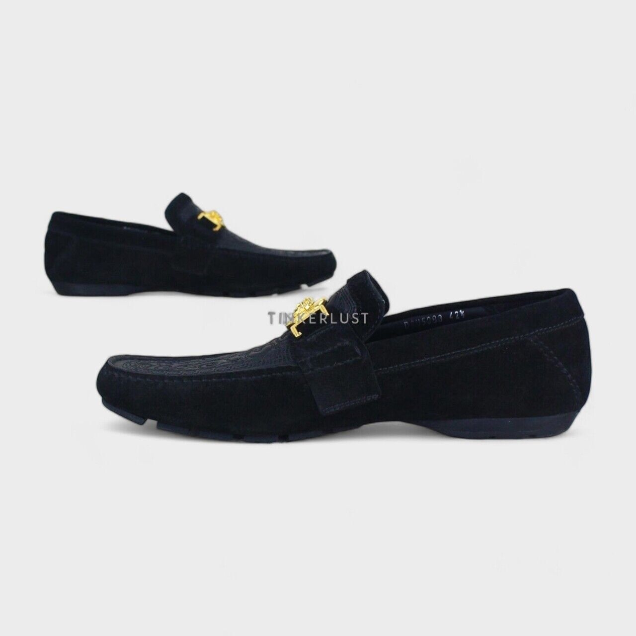 Versace Medusa Black Loafers