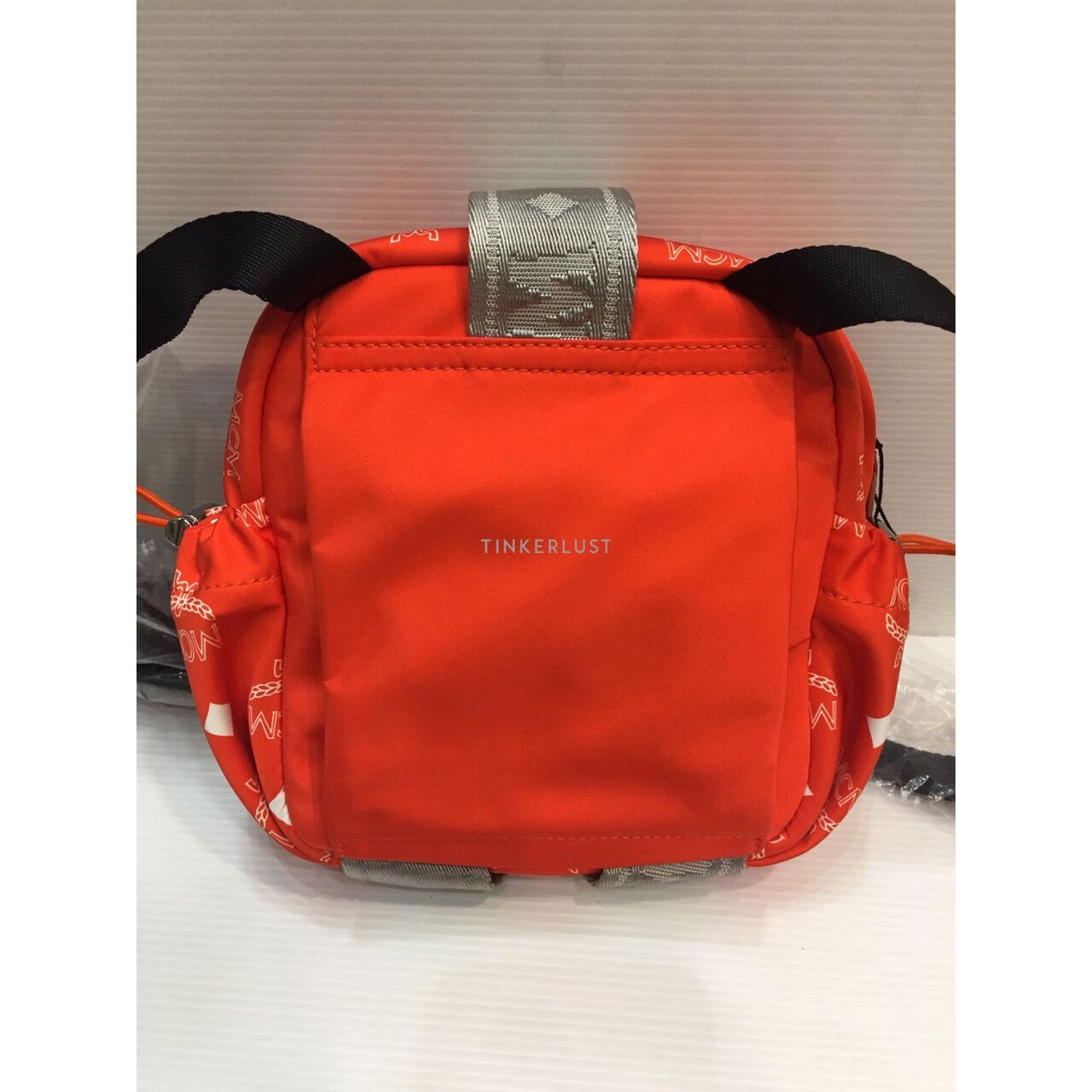 MCM Jemison Nylon Orange 2019 Sling Bag 