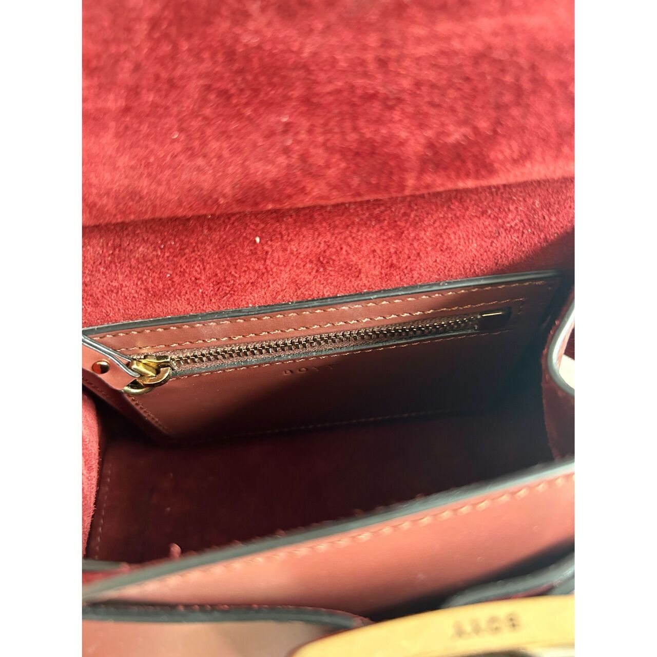 Boyy Burgundy Handbag