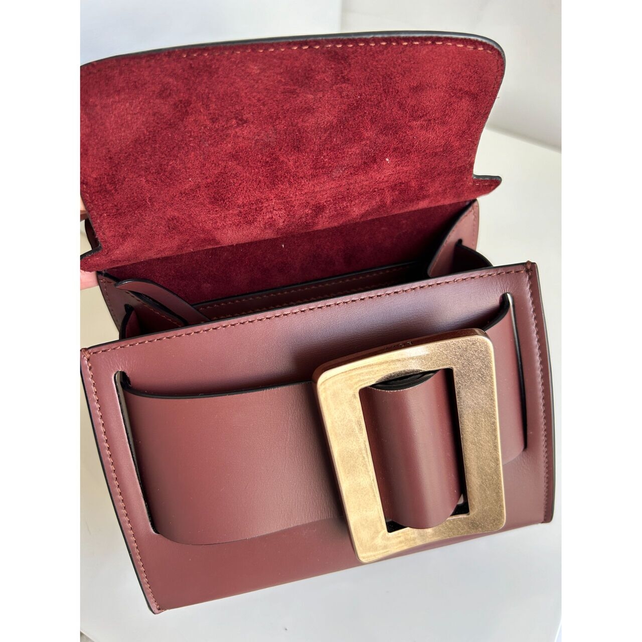 Boyy Burgundy Handbag