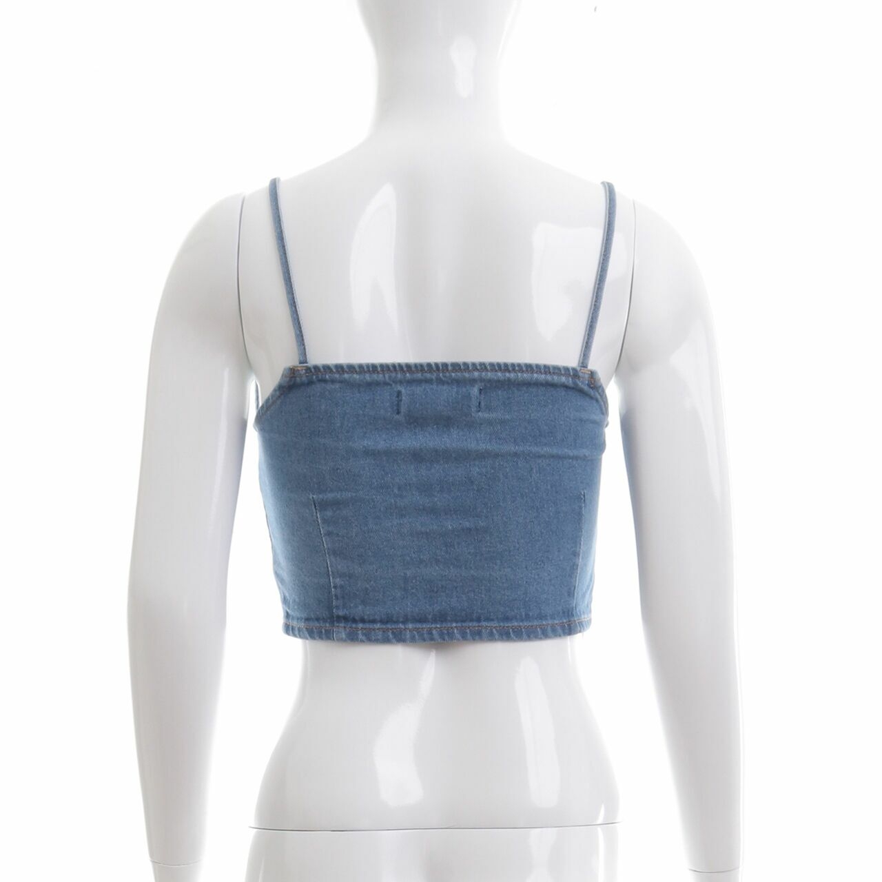 Pomelo. Blue Crop Sleeveless