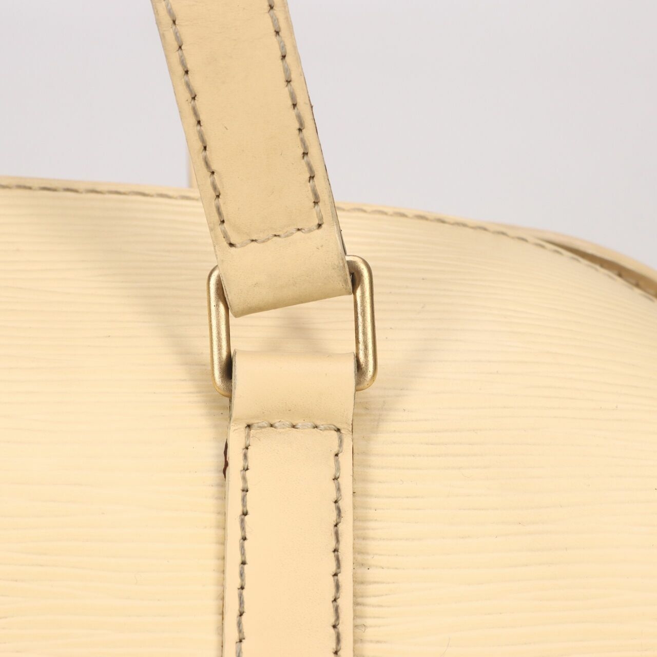 Louis Vuitton Epi Papilion 2017 Creme Handbag