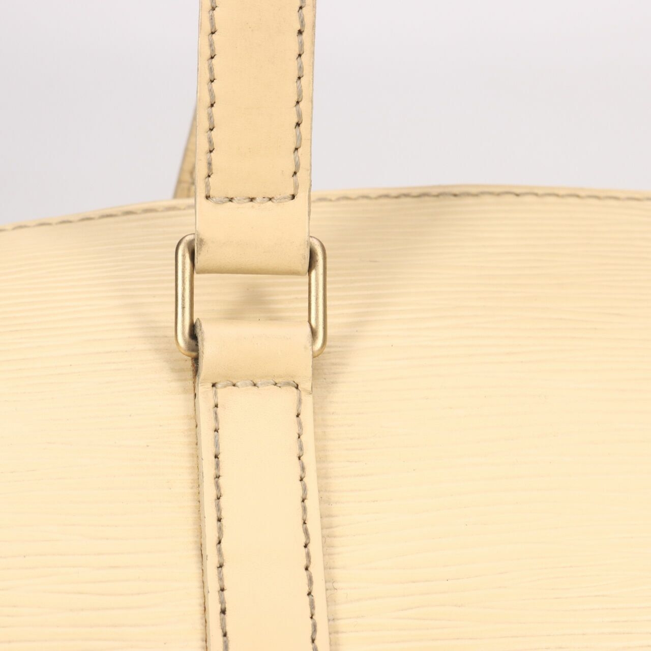 Louis Vuitton Epi Papilion 2017 Creme Handbag