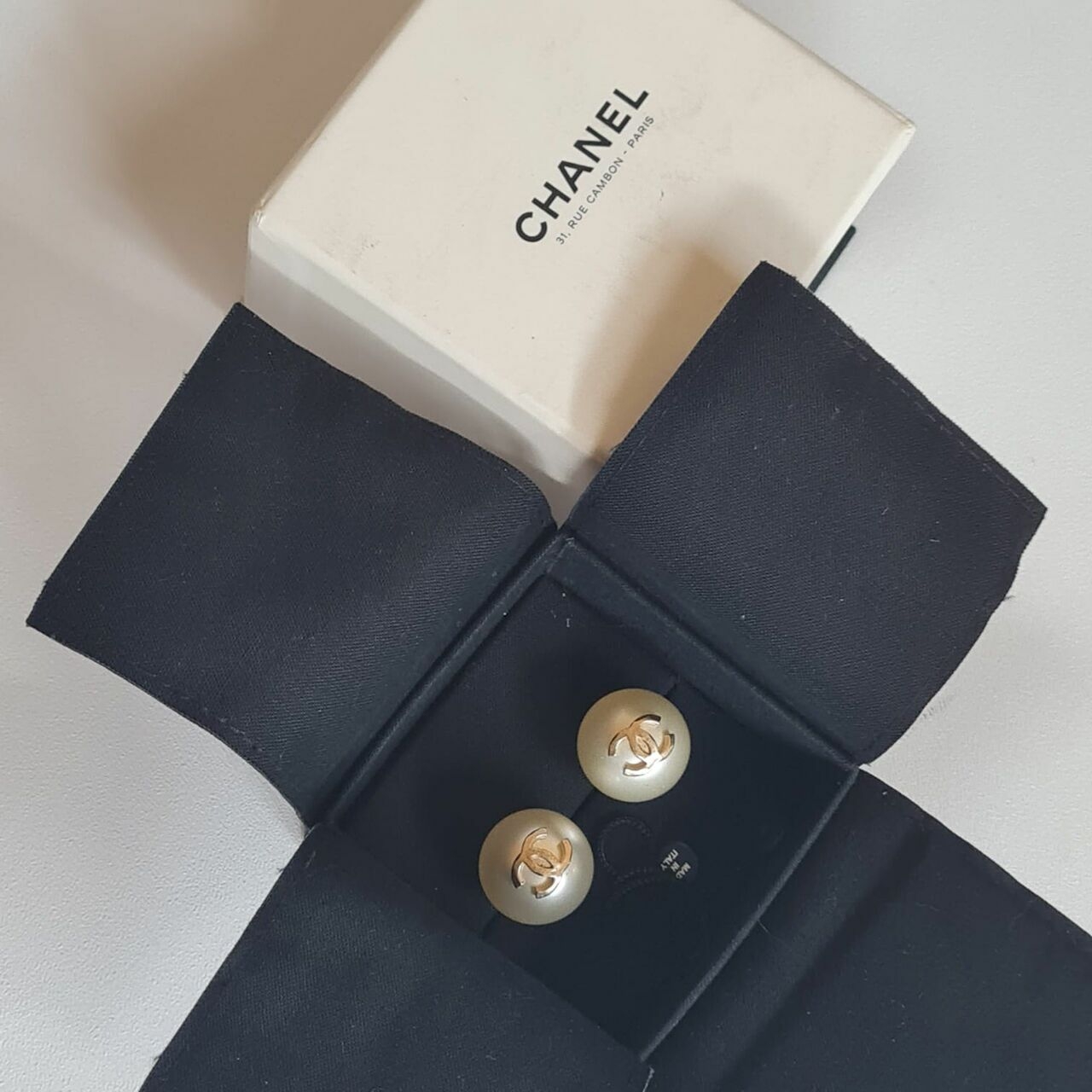 Chanel Pearl Earrings jewellery